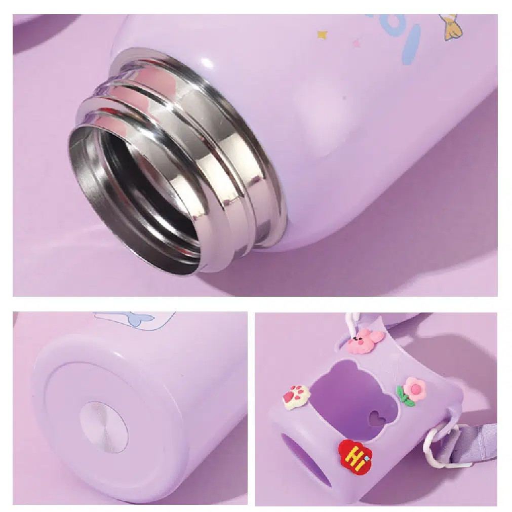 Kids Thermo Water Bottle 500ml – Premium Stainless Steel Leakproof thumbnail 4